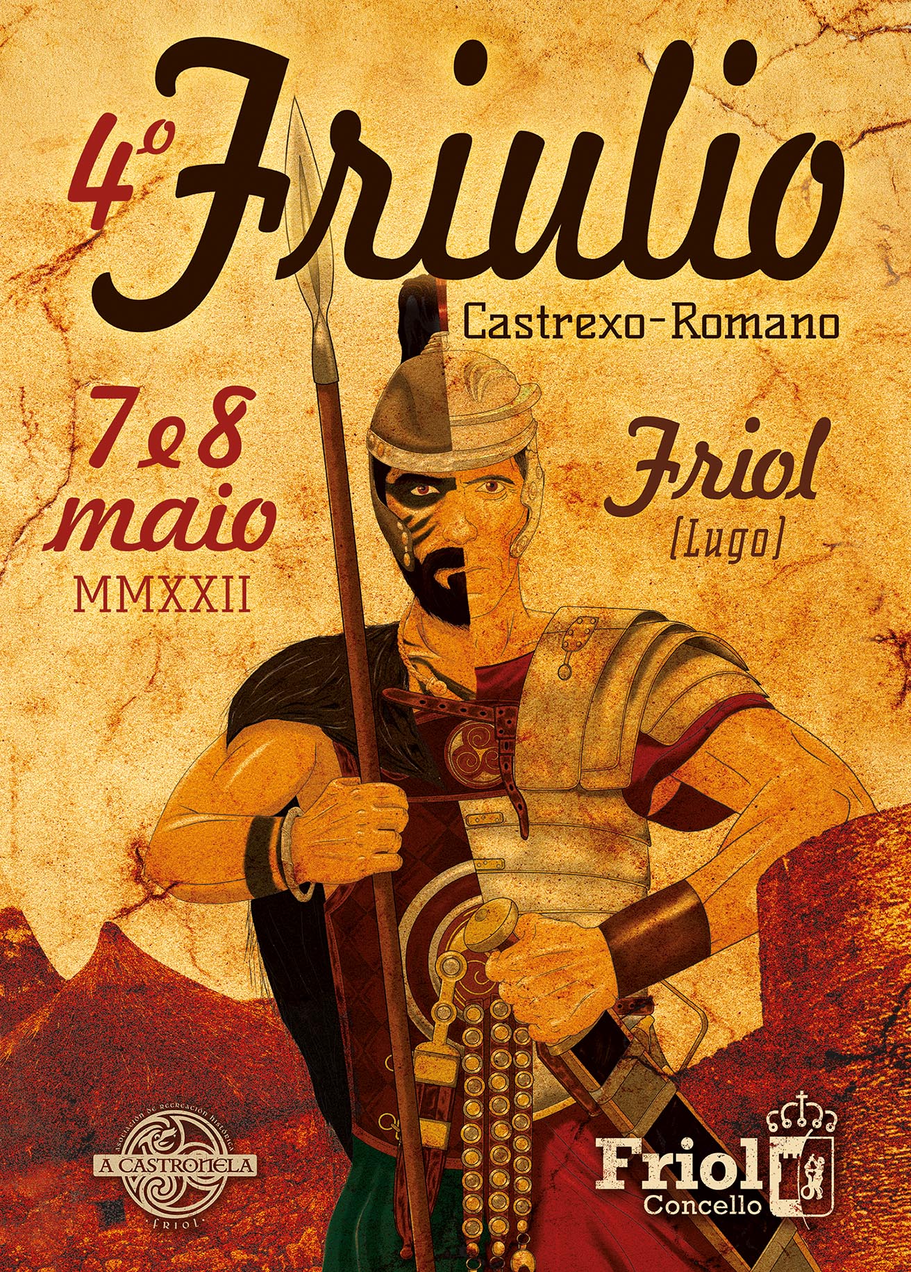 4ª EDICIÓN DO FRIULIO CASTREXO-ROMANO OS DÍAS 7 E 8 DE MAIO